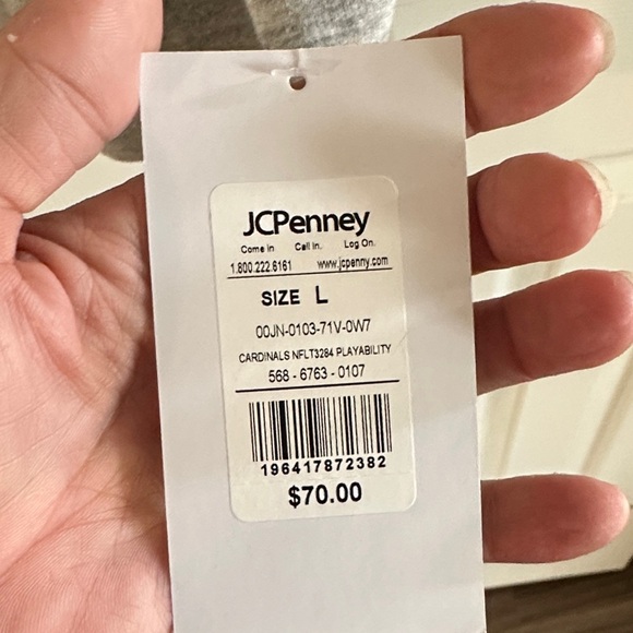 Fanatics Gray Cardinals Football Sweatshirt - Picture 4 of 4